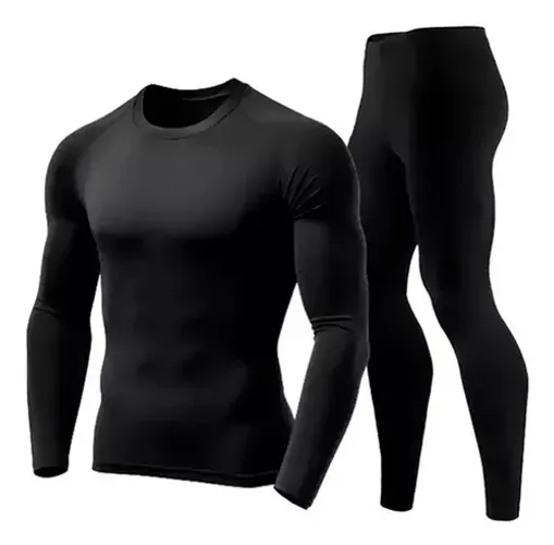Camisa e calça térmica unissex para dias frios - cada peça R$ 79