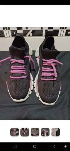 Tênis Feminino Casual Preto pra hoje