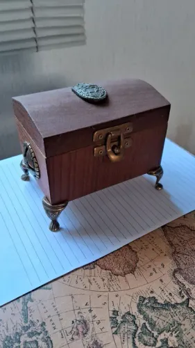 BAÚ PORTA JOIAS 