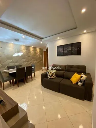 Apartamento à venda, 82 m² por R$ 640.000,00 - Vila Camilópolis - Santo André/SP