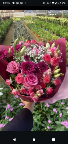 Buquê de flores de corte