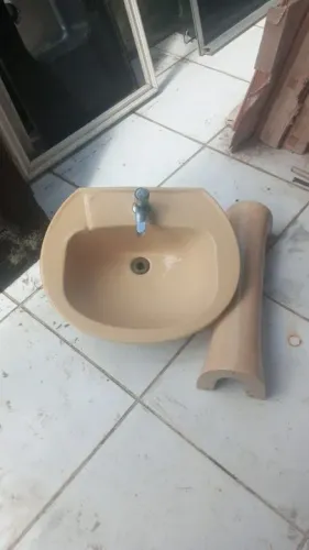 pia de louça com coluna. Negociável!