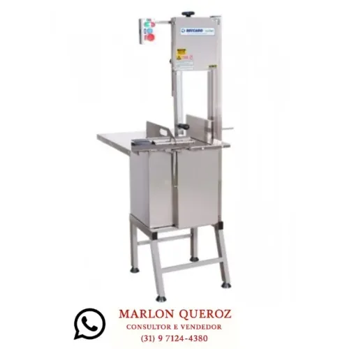 Serra Fita Beccaro Inox Bivolt com Suporte