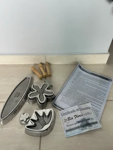 Conjunto de frisadores EVA em alumínio