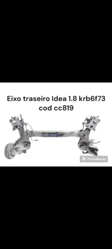 Eixo traseiro Idea 1.8