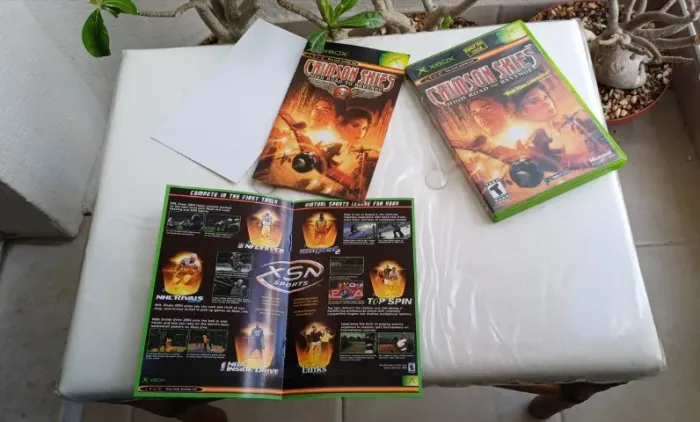 Jogo Crimson Skies Xbox/360 C/ Manual + Encartes Impecável