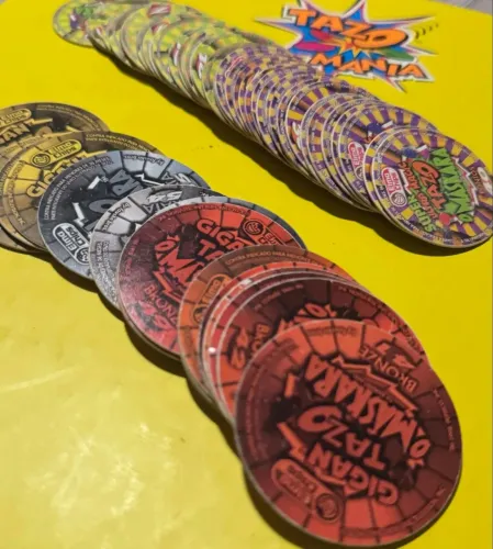 Coleção completa tazo maskara