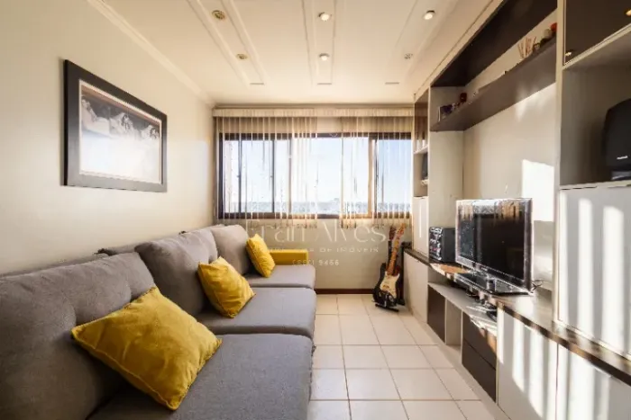 Apartamento de 2 qts com 58m² vista livre, andar alto Estação XVI, Águas Claras DF