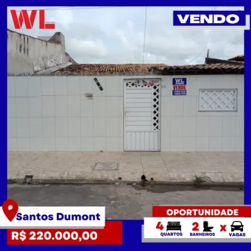 Vendo- Casa no Santos Dumont