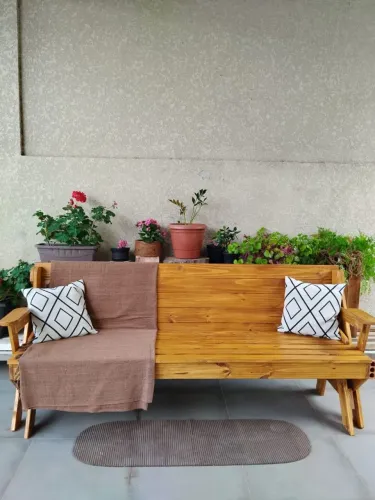 Banco que vira mesa melhor acabamento de Curitiba 8 lugares