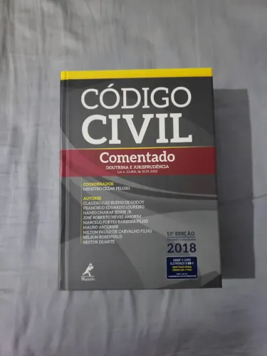 Livro Código civil comentado: doutrina e jurisprudência 12ª edição - capa dura 
