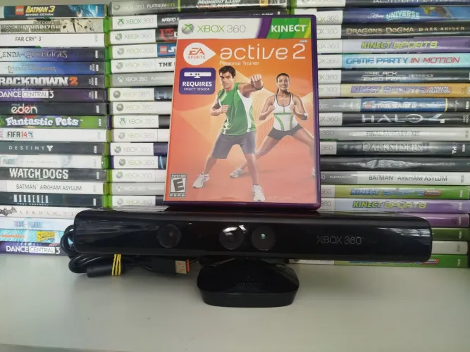 KINECT PARA XBOX 360 + JOGO.
