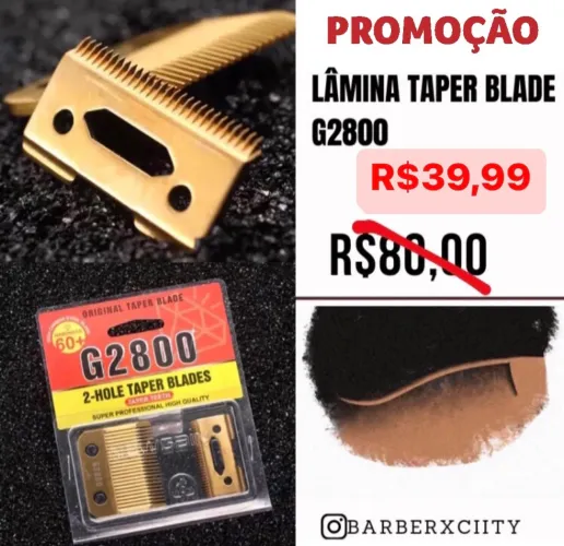 Lâmina Taper Blade G2800 - Promoção!