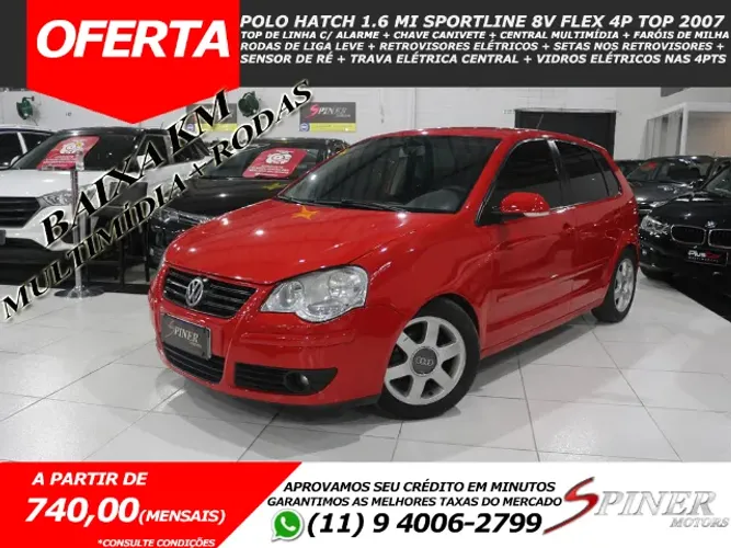 Volkswagen Polo Sportline 1.6 MI Total Flex 8V 5P 2007