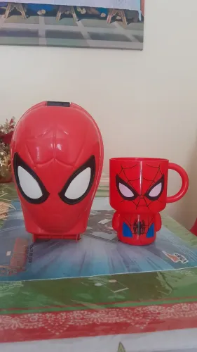 Lancheira e Copo do Homem Aranha