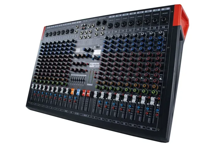 Mesa de Som K-Audio MP16.6 16 Canais e 6 Auxiliares Uli