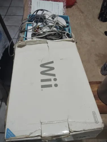 Nintendo wii desbloqueado na caixa