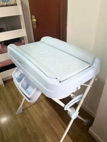 Banheira com trocador