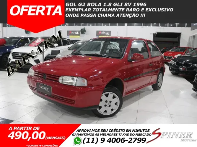 Volkswagen Gol G2 Bola 1.8 GLI 8v Baixíssima KM