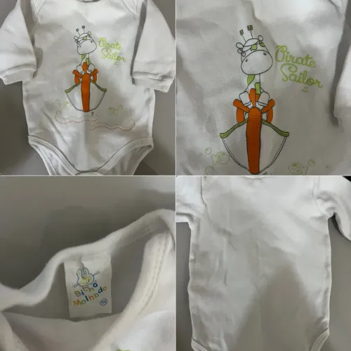 Body Manga Longa Bicho Molhado - RN