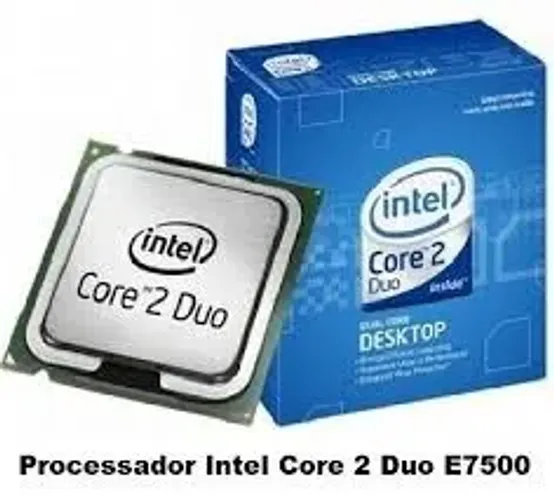 Processador Intel Core 2 Duo E7500 2.93 GHz (LGA 775) - Funcionando 100%