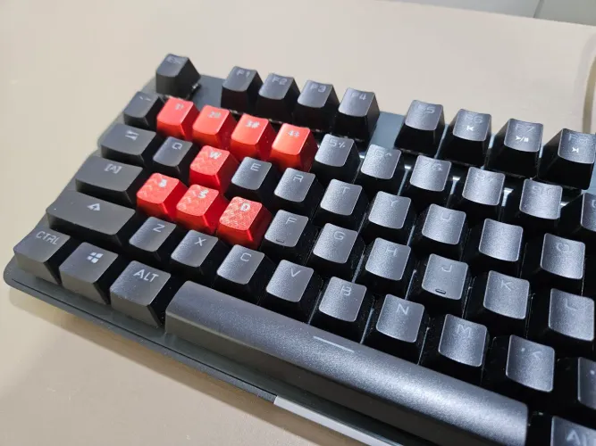 Teclado HyperX Mars RGB Mecânico Gamer USB Red Switches