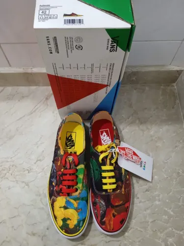 Tênis Vans Authentic x Moca Brenna Youngblood True White/Branco Original E Importado 42