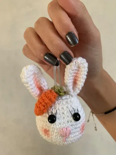 Lindo chaveiro em crochê amigurumi - sob encomenda