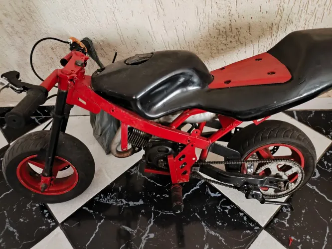 Mini Moto Infantil Vermelha