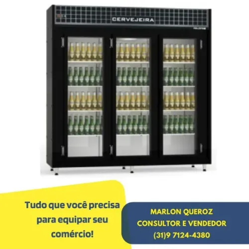 Cervejeira 3 Portas Polo Frio 220v Nova