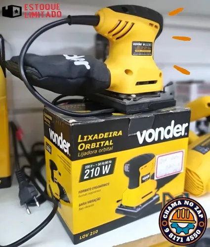 Lixadeira Orbital VONDER