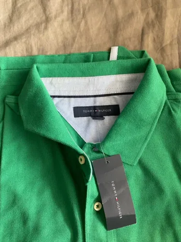Polo Tommy Hilfiger Verde - Tamanho GG