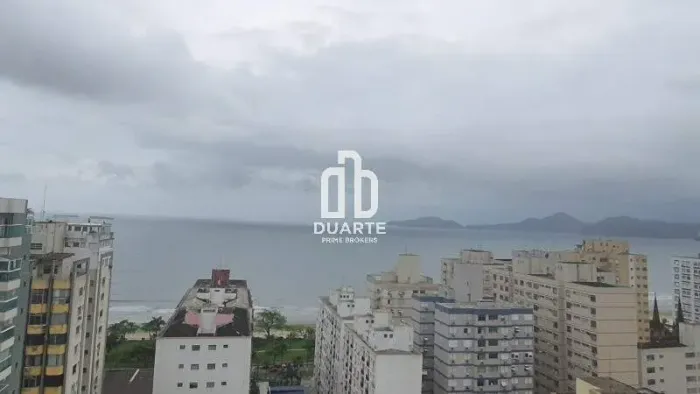 Apartamento para venda, Santos - 3 dormitórios (1 suíte), vista mar, 2 vagas, 115m2 úteis