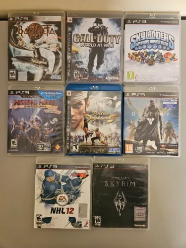 Lote de Jogos PS3 - 8 Jogos Originais Testados