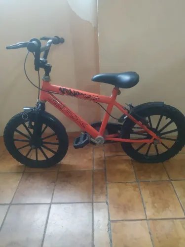 Bicicleta infantil ZUMMI aro 16"(cor laranja)
