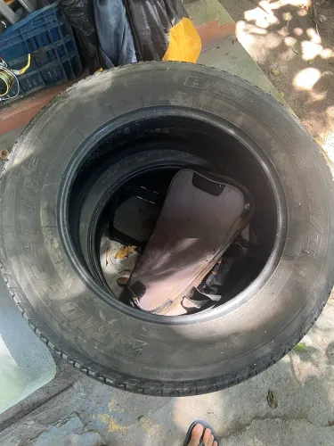 Par de pneu USADO Bridgestone Dueler H/T 684 II Ecopia 265/60R18 110 T