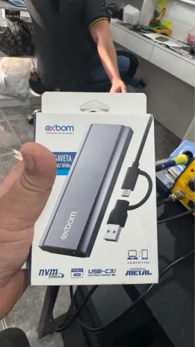 Case para ssd nvme exboom