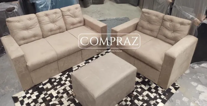Conjunto 2 e 3 lugares 