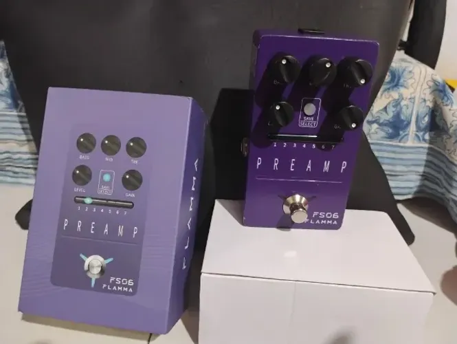 Pedal Flamma Fs06 Preamp - 7 Amps em um pedal