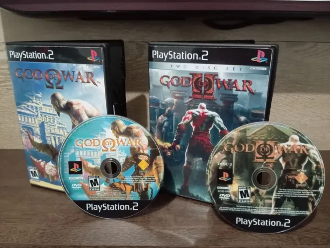 Coleção God of War PS2 (REPRÔ) - LEIA