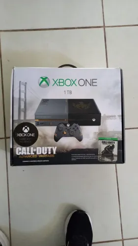 caixa vazia xbox one call of duty advance warfare 