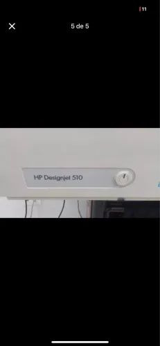 PLOTTER HP 510 MONOCROMÁTICA  2 CABEÇAS NOVA. 