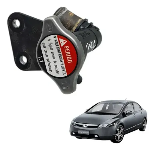 Flange Tampa Radiador Honda Civic 2008