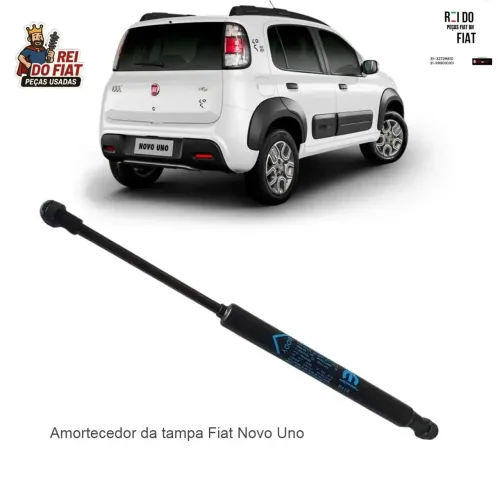 Amortecedor da tampa Fiat Novo Uno