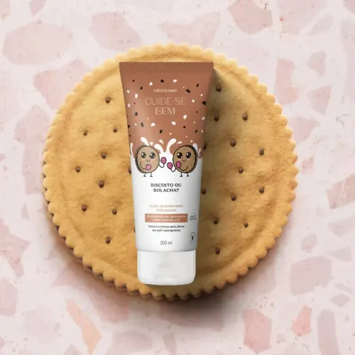Loção Hidratante Biscoito Ou Bolacha? 200ml