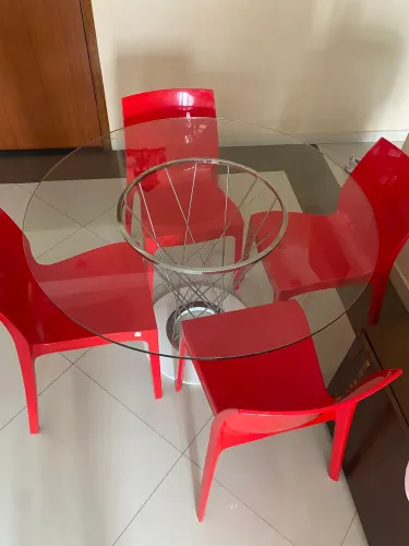 Conjunto quatro cadeiras tramontina