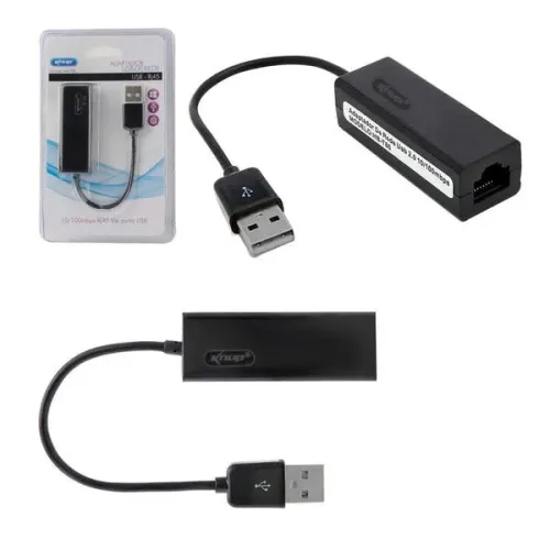 Adaptador USB de Rede Rj45 - R$34,90