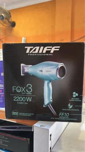 Secador de cabelo Taiff Fox 3 2200W - Soft Green