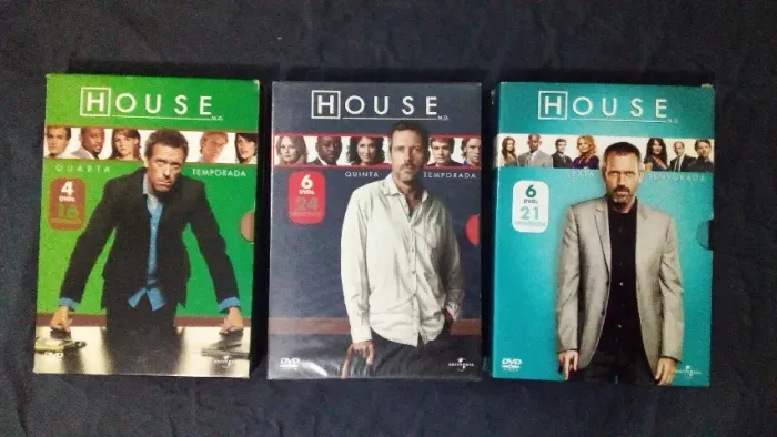 Lote 3 Box Dvd House - Temporadas 4 A 6