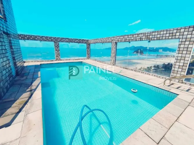 Venda  Cobertura Frente em Santos (Pompéia) | 380 m², 4 Quartos, 5 Vagas, 2 Varandas